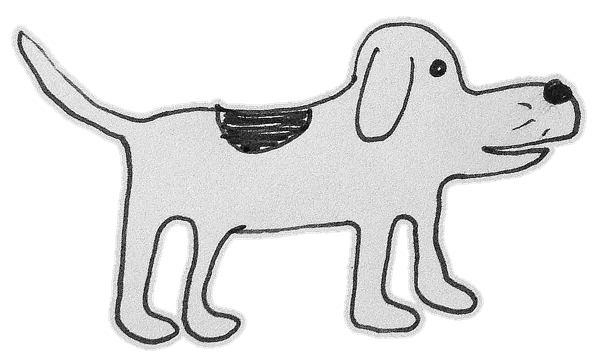 A small dog with a small brain